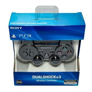 Sony PlayStation 3 PS3 DUALSHOCK 3 Wireless Controller Black Factory Sealed OEM